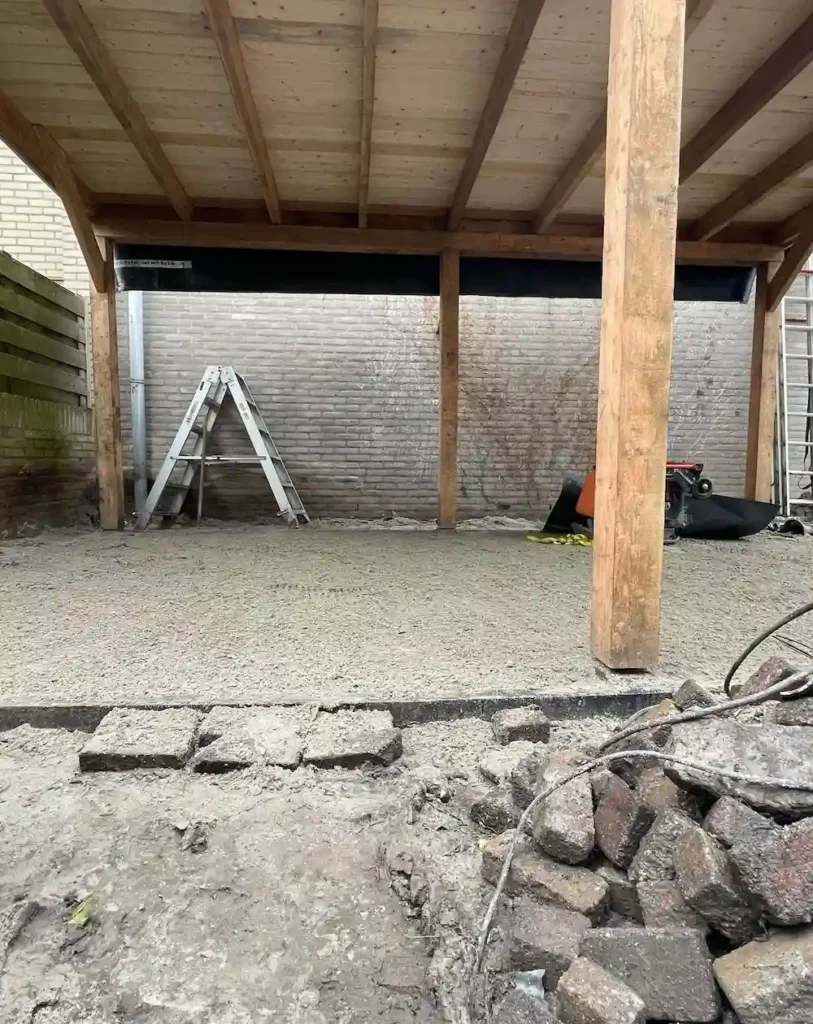 Egaliseren van de grond
